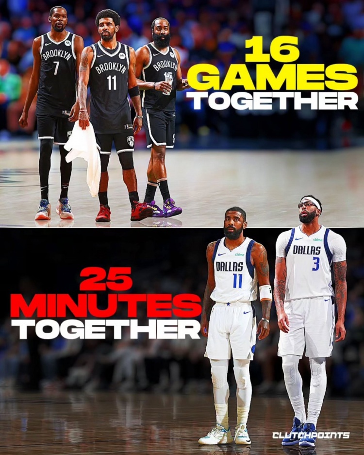 开云体育平台-伤病惹的祸！篮网三巨头仅合体16场 欧文&amp;浓眉更是仅合打了25分钟